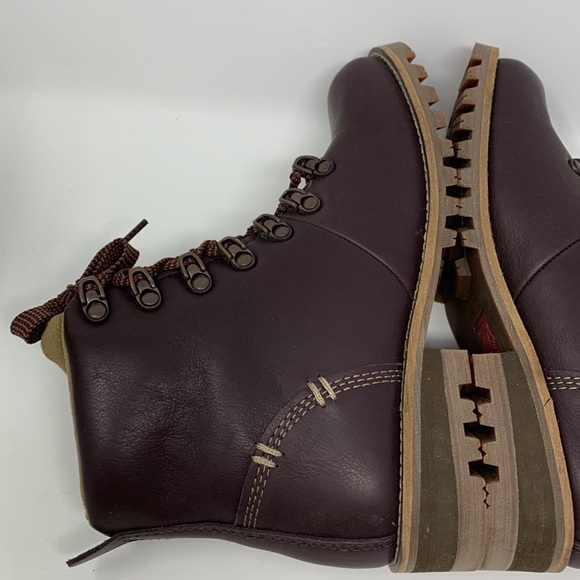 Like New! Kodiak Fernie Boots Brown Leather 7 Lace Up Thinsulate - Picture 7 of 12